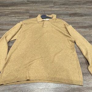 Cumran Women’s Gold Button Down - Size Large